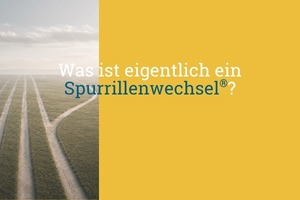 Grafik mit mehreren Spurrillen in einer Landschaft, einer abzweigenden Spur und der Frage „Was ist eigentlich ein Spurrillenwechsel®?“ | DR. EVA KINAST® - Kaderschmiede für Führungskräfte & Coaches